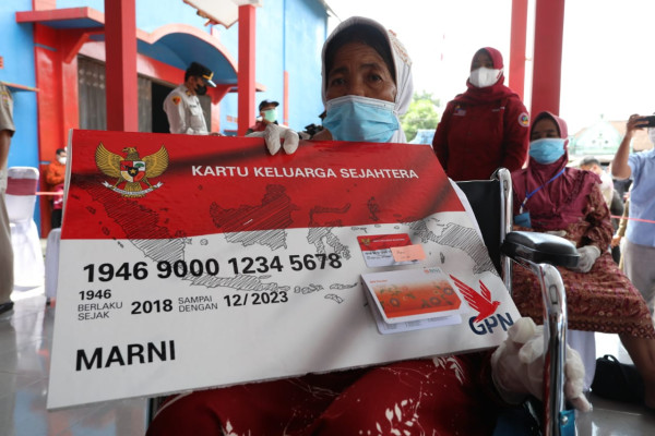 Dana bantuan sosial BPNT. (Kementrian Sosial Republik Indonesia)