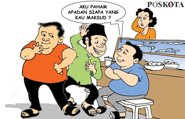 Ilustrasi Obrolan Warteg. (Poskota/Yudhi Himawan)