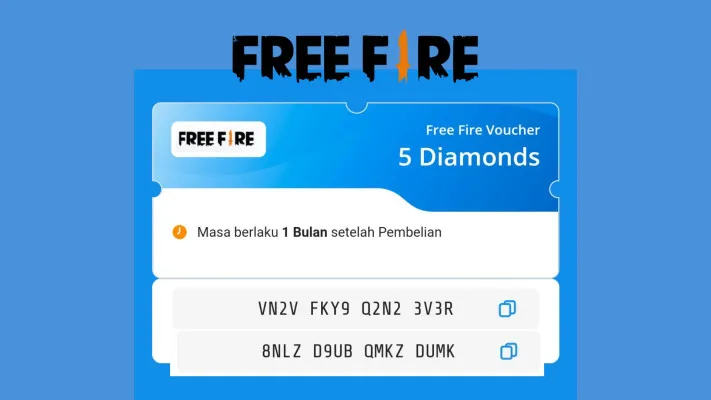 Klaim Skin SG2, puluhan emote keren dan rarusan diamond gratis  dari 13 kode redeem FF terbaru hari ini.(Free Fire/Syarif Pulloh Anwari)