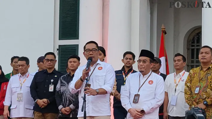 Calon Gubernur Jakarta nomor urut 01, Ridwan Kamil. (Poskota/Pandi)