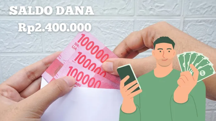 Selamat saldo dana bansos Rp2.400.000 berhasil anda klaim. Cek informasinya sekarang. (Poskota/Syania Nurul Lita Baikuni)