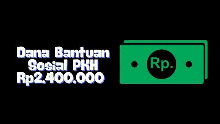 Klaim dana bantuan sosial PKH Rp2.400.000 (Poskota/Sherina)