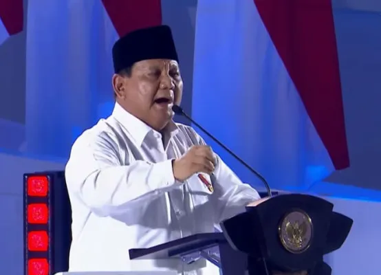 Presiden Prabowo Subianto menjelaskan pernyataan terkait wacana maafkan koruptor. (Capture Youtube Sekretariat Kabinet Republik Indonesia)