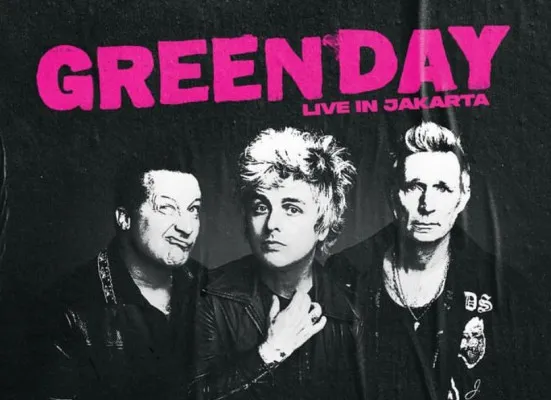 Green Day akan menggelar konser di Jakarta pada Sabtu, 15 Februari 2025 (Foto: Instagram/@ravelentertainment)