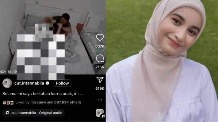 Cut Intan Nabila jadi korban KDRT suami (Foto: Instagram/@cut.intannabila)