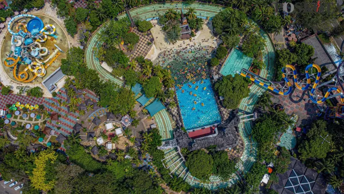 Pengunjung Ancol Taman Impian Selama Libur Nataru