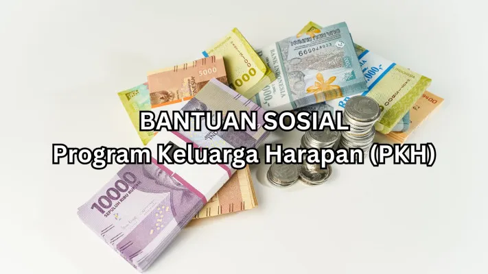 Bansos PKH pencairan bantuan sosial PKH. (Poskota/Legenda Kinanty Putri)