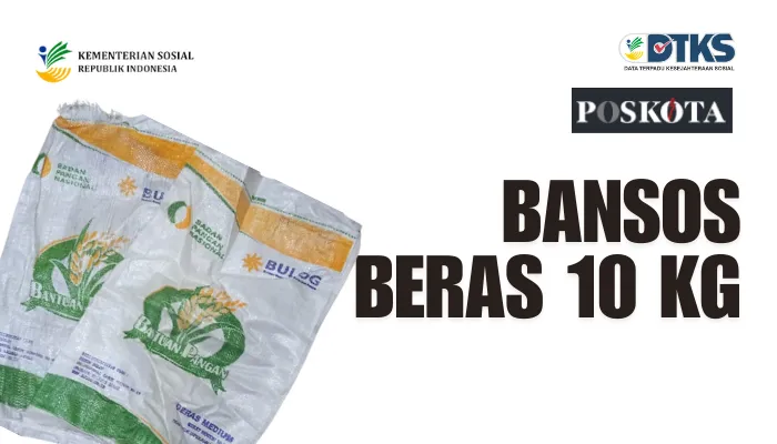 Bantuan beras 10 kg bakal cair 2025. (Dadan/Poskota)