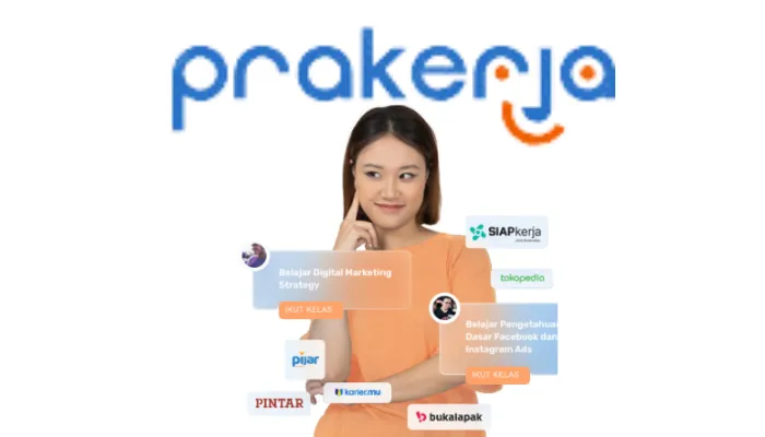 Ilustasi program Prakerja (prakerja/edited Dadan)