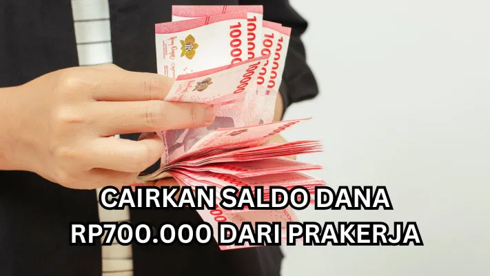 Cara cairkan saldo DANA Rp700.000 dari Prakerja. (Poskota/Legenda Kinanty Putri)