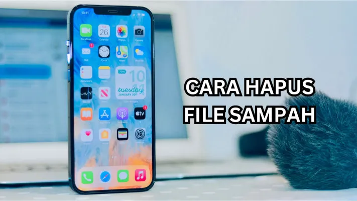 Cara menghapus file sampah dari handphone. (Poskota/Legenda Kinanty Putri)