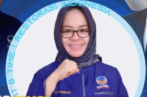 Calon Bupati Mesuji, Elfianah kampanye menjanjikan surga bagi yang memilihnya.(Instagram/@elfianahkhamamih)