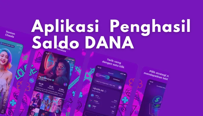 Aplikasi live streaming bisa hasilkan saldo dana gratis.  (googleplay/edited Dadan)