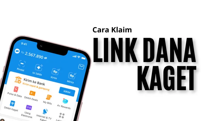 Klaim saldo DANA gratis Rp200.000 dengan mudah dari link DANA Kaget menggunakan cara mudah ini. (dana/edited Dadan)