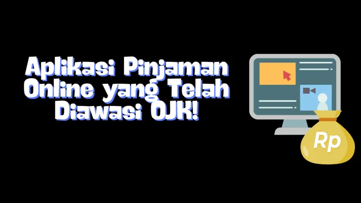 Aplikasi pinjaman online yang telah diawasi oleh OJK (Poskota/Sherina)