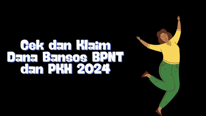 Klaim dana bansos BPNT dan PKH 2024 (Poskota/Sherina)