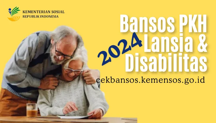 Bagi Lansia dan Disabilitas yang NIK KPT terdata penerima Bansos PKH 2024, segera lakukan cek.(pexels/T Leish/edited Dadan)