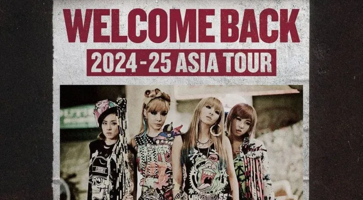 2NE1 akan datangi Jakarta buat konser 2024-25 Asia Tour (Welcome Back) pada November 2024. (Instagram/@daraxxi)