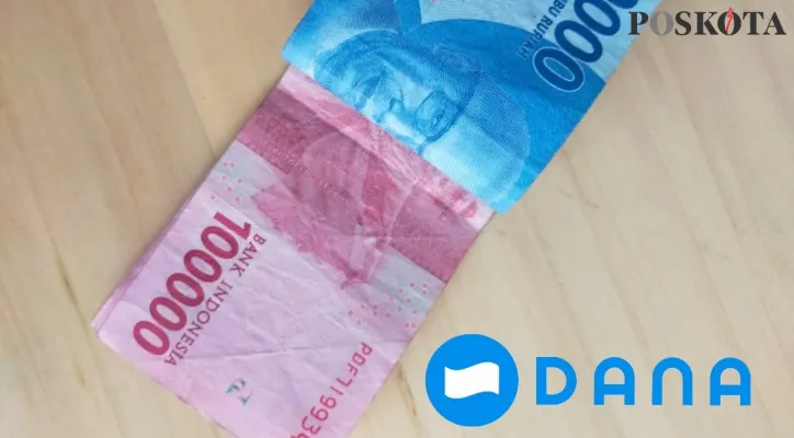 Cara transfer saldo DANA ke GoPay dan OVO. (Poskota/Wildan Apriadi)