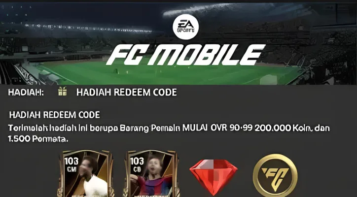 kode redeem FC mobile.