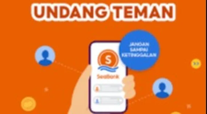 undang teman dapat saldo DANA gratis di aplikasi SeaBank.