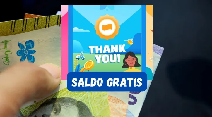 Klaim saldo dana gratis via aplikasi DANA. (Canva)