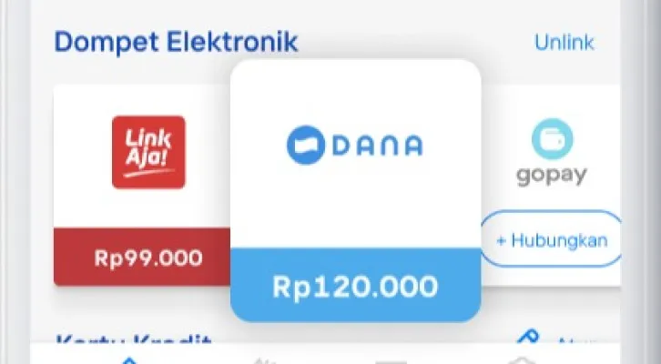 cara top up dana dari livin mandiri.