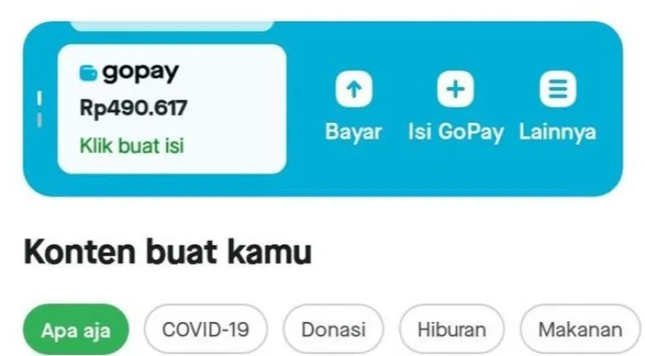 begini cara transfer dari DANA ke Gopay.