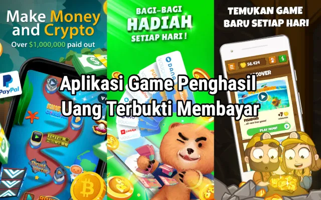 Ilustrasi aplikasi game penghasil uang yang memberikan pendapatan saldo DANA. (Poskota/dzikri)