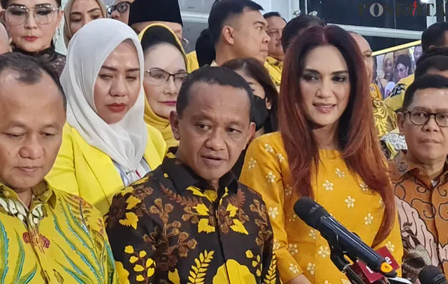 Ketua Umum Partai Golkar, Bahlil Lahadalia. (Poskota/Pandi)