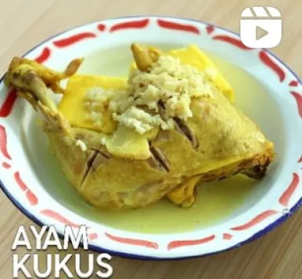 Resep ayam kukus ala Chef Devina Hermawan yang bisa dijadikan menu diet. (@devinahermawan)