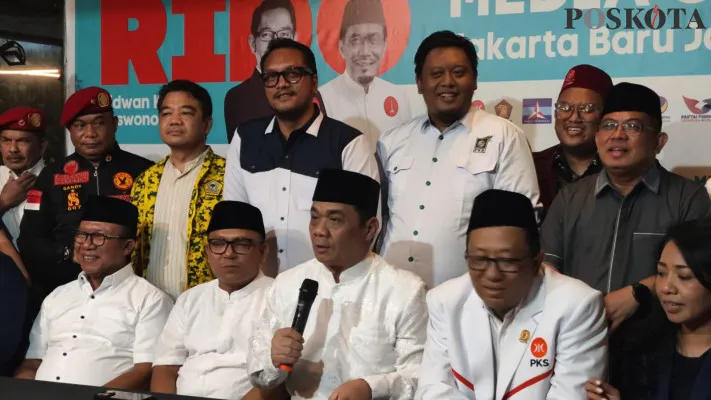 Ketua Tim Pemenangan Ridwan Kamil-Suswono, Ahmad Riza Patria. (Poskota/Pandi)