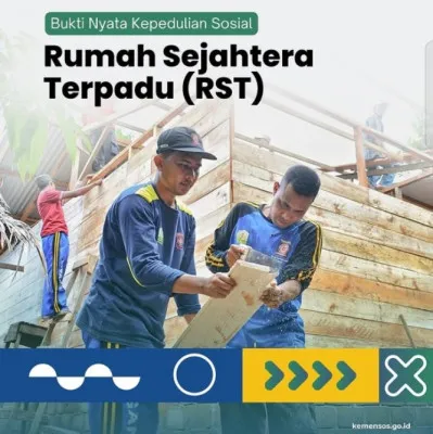 Program RST jadi bukti nyata kepedulian pemerintah kepada masyarakat. (IG @kemensosri)