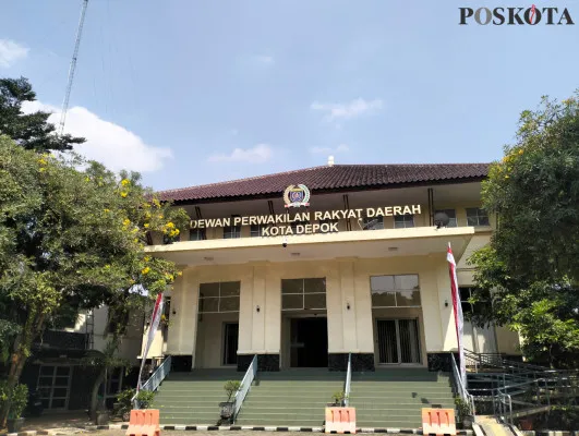 Gedung DPRD Kota Depok, Jawa Barat di kawasan GDC. (Poskota/M Irwan)