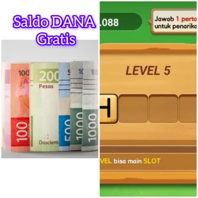 Raih saldo DANA Rp50.000 dari game penghasil uang.(Freepik/play store/Santi Santika)