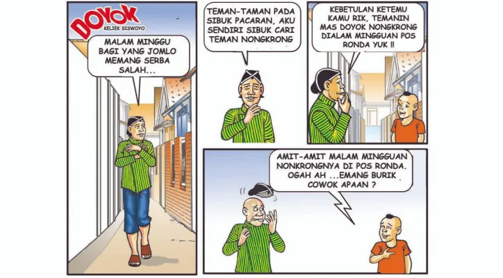 Pos ronda jadi saksi