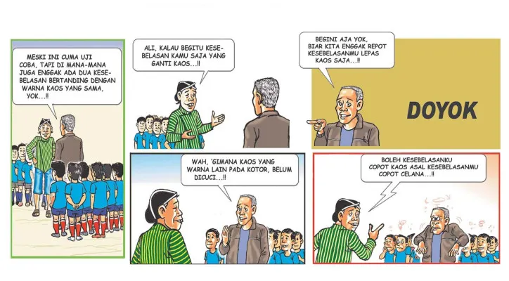 Lembergar Doyok, Ucha, Montir kece dan Ali Oncom, Minggu 12 Januari 2025