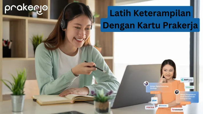 Tutorial Beli Pelatihan Prakerja di Website Prakerja. (Edited by Sherina/Poskota)