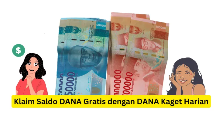 Klaim Saldo DANA Kaget Gratis Rp150.000 dari Poskota, siapa cepat dia dapat. (Poskota/Sherina)