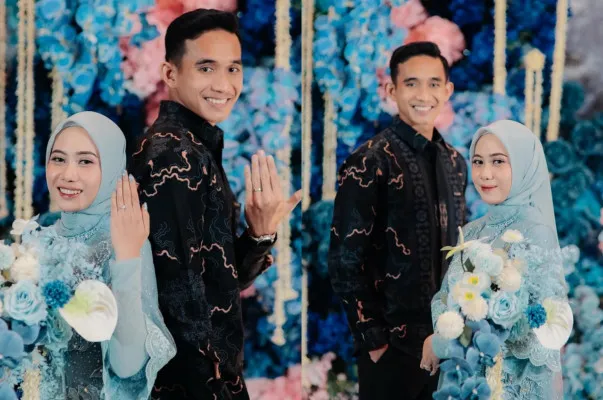 Rizky Ridho lamar sang kekasih, Sendy Aulia.(Instagram/@rizkyridhoramadhani)