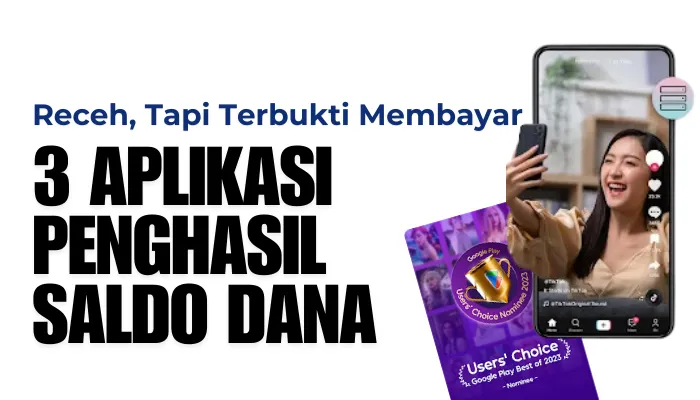 Ingin dapatkan penghasilan tambahan, coba mainkan tiga aplikasi ini. (google Play/Edited Dadan)