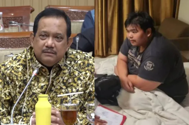 Anggota Komisi III DPR sekaligus Jenderal Polri singgung soal kinerja polisi soal kasus penganiayaan karyawati toko roti di Jaktim.(Tangkap Layar YouTube/TV Parlemen)