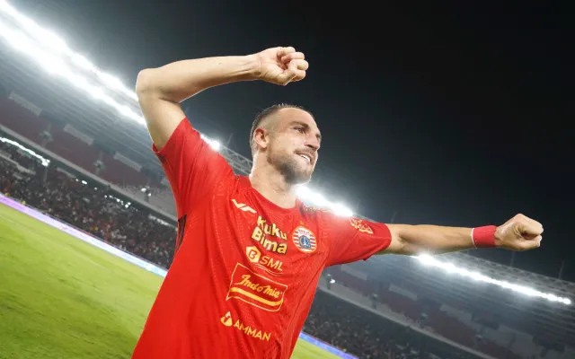 Potret penyerang Persija Jakarta, Marko Simic. (Dok. Persija)