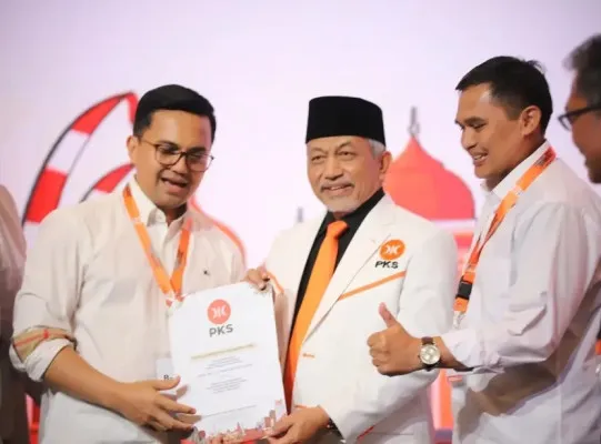 Sahrul Gunawan mendapatkan restu dari PKS berpasangan dengan Gungun Gunawan menjadi Calon Bupati dan Calon Wakil Bupati Kabupaten Bandung 2024-2029. (Instagram Kang.gun.gun)