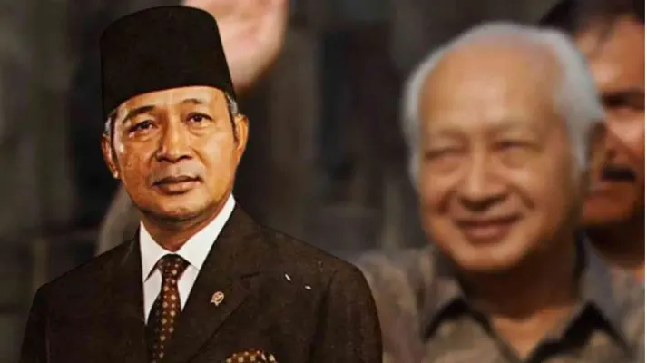 MPR resmi mencabut nama Soeharto dari Ketetapan (TAP) MPR Nomor 11 Tahun 1998 tentang perintah untuk menyelenggarakan yang bersih tanpa Korupsi, Kolusi, Nepotisme (KKN). (Dok Wikipedia)