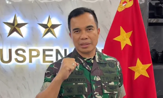 Kepala Pusat Penerangan (Kapuspen) TNI Mayjen TNI Hariyanto. (Istimewa)