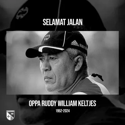 Legenda Sepak Bola Indonesia, Ruddy Keltjes dikabarkan meninggal dunia, Rabu 23 Oktober 2024. (Instagram Persikab_bandung)