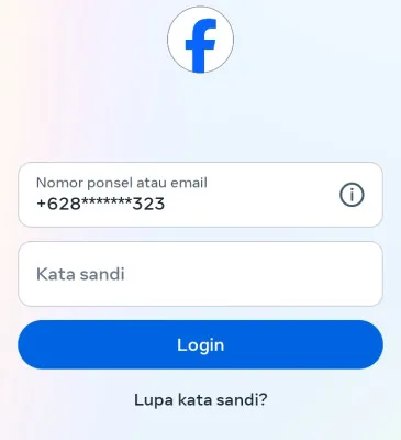 Cara mengetahui kata sandi Facebook.(Facebook lite)