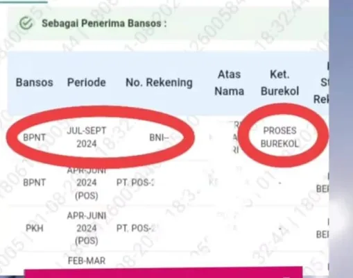 Pencairan saldo dana bansos Rp400.000 bisa kamu terima dengan NIK KTP terdaftar di Kemensos, cek informasinya. (Facebook @info Bansos PKH)