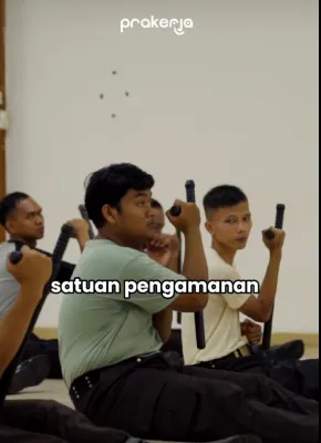 Satuan Pengamanan (Satpam) adalah salah satu pelatihan yang bisa Anda ikuti dalam Program Prakerja. (@prakerja.go.id)